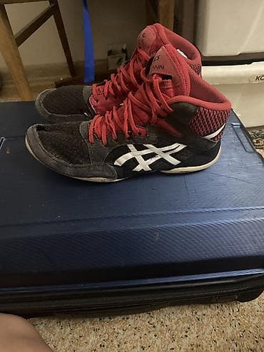 асикс красный: Мужские кроссовки, 36.5, Asics, Б/у, цвет - Красный, Самовывоз, Платная доставка — 3