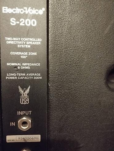 магинтафон калонка: Продаю колонки Electro-voice s-200 привезли из Америки — 5