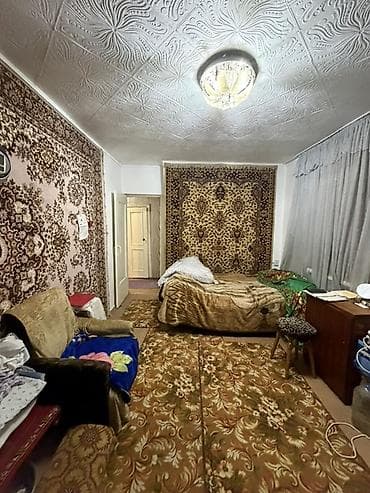 квартира киргизия 2: 2 комнаты, 42 м², Хрущевка, 1 этаж, Старый ремонт — 4
