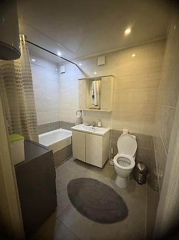 ремонт надо: 3 комнаты, 58 м², Кудайберген авторынок 1 этаж, Косметический ремонт — 8