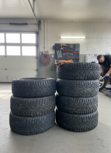 колпак на ауди: Шины 205 / 55 / R 16, Зимняя шипованная, Комплект, Легковые, Nokian — 2