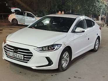 Hyundai Avante: 2017 г., Автомат, Газ, Седан — 2