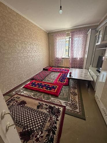 суточный квартира токмок: 1 комната, Собственник, С мебелью частично — 3