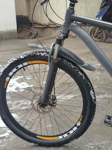 шины 26: Горный велосипед 26" - Рама: хардтейл, алюминий (матовый тёмно‑серый — 4