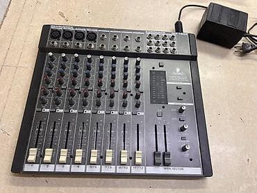 Микшерный пульт Behringer Eurorack MX1602 - Формат: 16 входов / 2 at lalafo.kg Микшерный пульт Behringer Eurorack MX1602 - Формат: 16 входов / 2