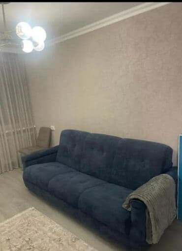 суточные квартиры в бишкеке дешево восток 5: 2 комнаты, Агентство недвижимости, Без подселения, С мебелью частично — 1