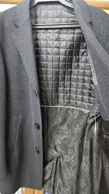 рейлы для одежды: 🖤 Windsor Selection — премиальное мужское пальто Состояние: б/у, но не — 2