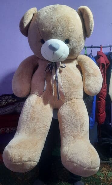 мишка тедди ростовая кукла: Чоң куурчак, Тедди — 1