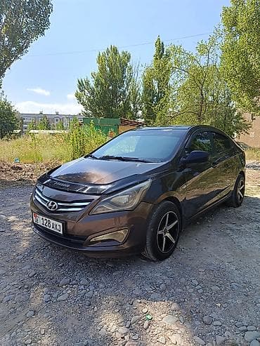 Hyundai Solaris: 2016 г., 1.4 л, Механика, Газ, Седан at lalafo.kg Hyundai Solaris: 2016 г., 1.4 л, Механика, Газ, Седан