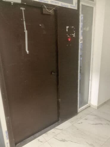 двери с домофоном в подъезд: Дверь для подъезда, Б/у, Металлическая, С домофоном, цвет - Коричневый — 4