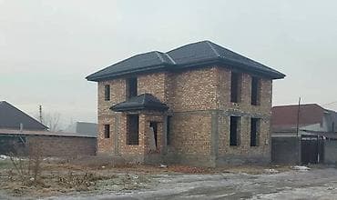 Двухэтажный кирпичный дом (незавершённое строительство). - Материал