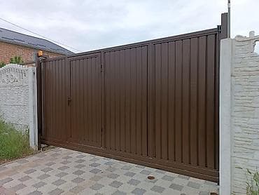 Металлические заборы: Металлический забор, Полимерный профнастил, Двусторонний, Новый, Гарантия, Бесплатный выезд — 8