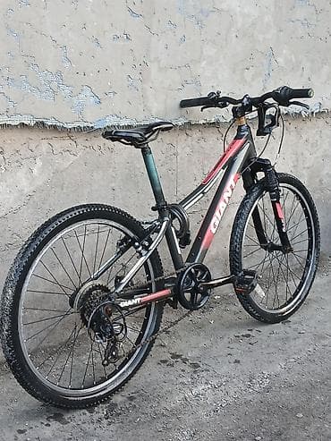 гигант диск: Подростковый велосипед, Диаметр колес 26 дюймов, Б/у — 3