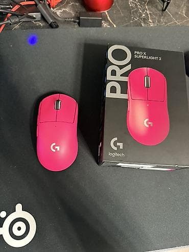 игровая мышь: Беспроводная игровая мышь Logitech G Pro X Superlight 2 (розовая) - — 1
