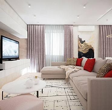 радуга квартиры: 1 комната, Без подселения, Без мебели, С мебелью частично — 2