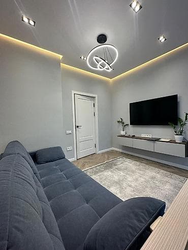 discovery studio: 1 комната, 45 м², Боконбаева/Уметалиева Элитка, 5 этаж, Дизайнерский ремонт — 3
