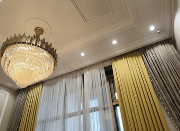 спортивные форма: Комплект штор, Жаккард, С кистями, Изготовление на заказ, Для спальни — 10