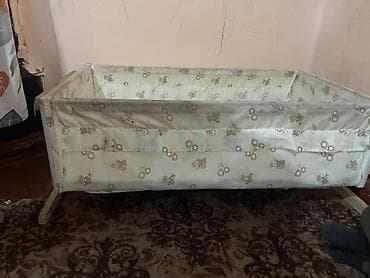 кроватка машина: Детская колыбель‑люлька на деревянном каркасе. - Конструкция: прочное — 3