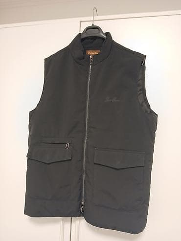 Мужская куртка, M, L, Loro Piana, Новый, цвет - Черный, Самовывоз, Платная доставка
