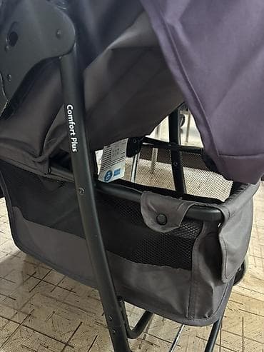 барс велосипед: Коляска, Другой бренд, цвет - Фиолетовый, Б/у, Самовывоз — 2