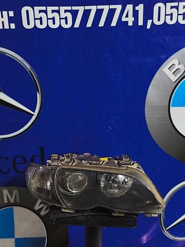 фара е46: Передняя правая фара BMW 2004 г., Б/у, Оригинал, Япония — 1