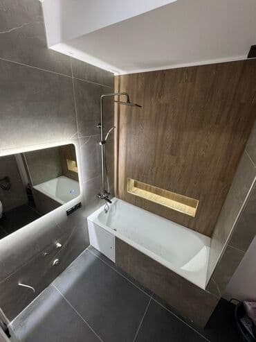 купить 3 кв 106 в мкр асанбай бишкек: 2 комнаты, 80 м², Элитка, 3 этаж, Дизайнерский ремонт — 2