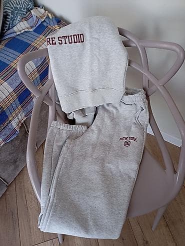 спортивные костюмы теплые: Спортивный серый сет с начёсом за 3490 сом размер L (рост 160-170 см — 4