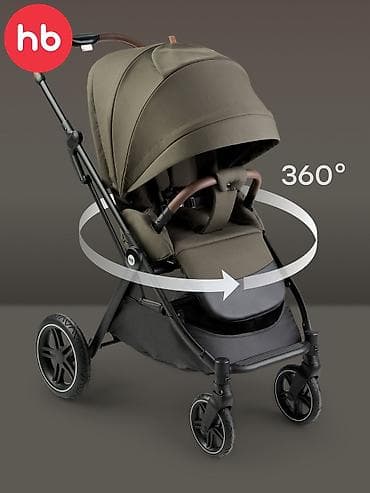 Коляска-прогулочная Happy Baby с поворотным сиденьем 360° - Сиденье