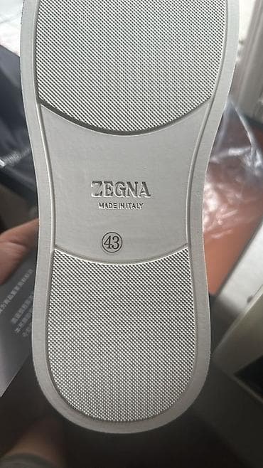 Мужская обувь: Кеды ZEGNA, размер 43 (новые, заказывал себе, размер не подошел) — 2