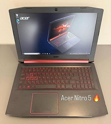 Acer Nitro 5 (AN515-42) — игровой/универсальный ноутбук с красной