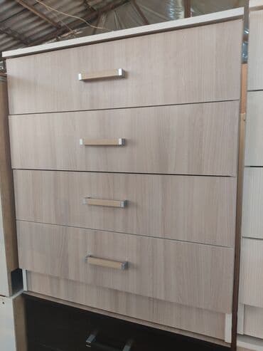 тумбы комоды с зеркалом: Комод для одежды, Новый, С зеркалом, ЛДСП, цвет - Белый, Бесплатная доставка — 4