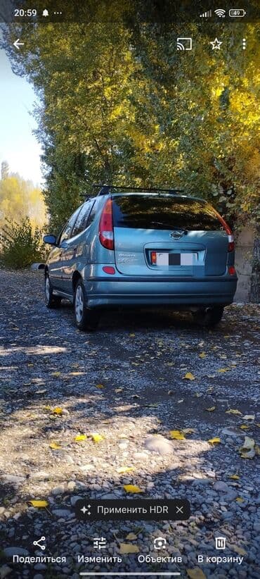 бенвы 39: Nissan Almera Tino: 2001 г., 1.8 л, Механика, Бензин, Минивэн — 7