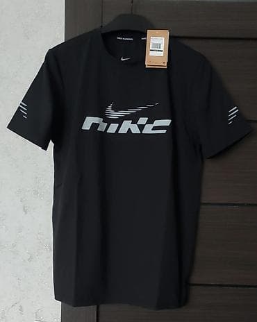 Личные вещи: Мужская футболка, L, XL, 2XL, Nike, Новый, цвет - Черный, Самовывоз — 7