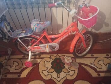 рейтинг детских велосипедов от 3 лет: Детский велосипед, 4-колесный, 4 - 6 лет, Для девочки, Новый — 2