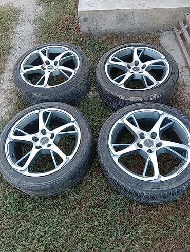 jetta 2: Колеса в сборе 225 / 45 / R 18, Лето, Б/у, Комплект, Легковые, Литые, отверстий - 5 — 3