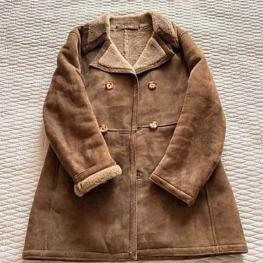 женские дублёнки: Дубленка, Классическая модель, L — 2