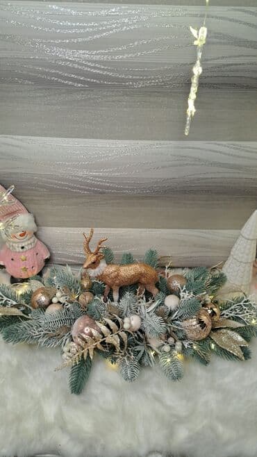 новогодние: Новогодние композицииручная работа, большой ассортимент! Цены от — 10