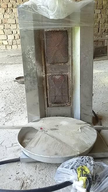 сока: Газовый вертикальный гриль для шаурмы/донера с поворотным поддоном — 1