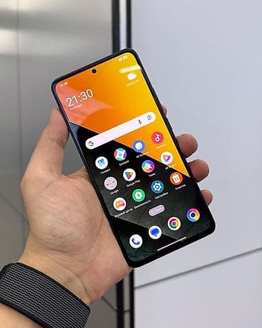 15000: Poco M7 Pro 5G, Б/у, 512 ГБ, цвет - Черный, В рассрочку, 2 SIM — 1