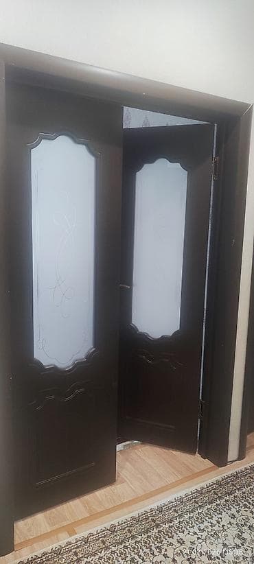 Межкомнатные двери, комплект. Описание: - Цвет: темный венге/шоколад