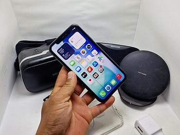 айфон телефон 11: IPhone 11, Б/у, 64 ГБ, Черный, Зарядное устройство, 100 % — 9