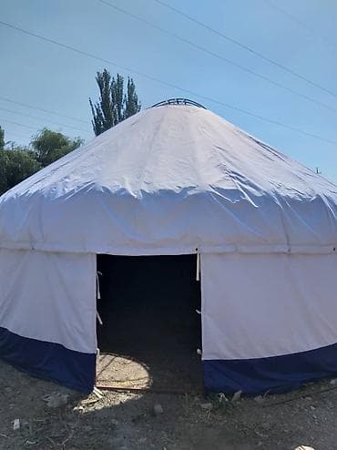 Велосипеддер: Юрта на металлическом каркасе - Каркас: металл, прочные трубы с — 3