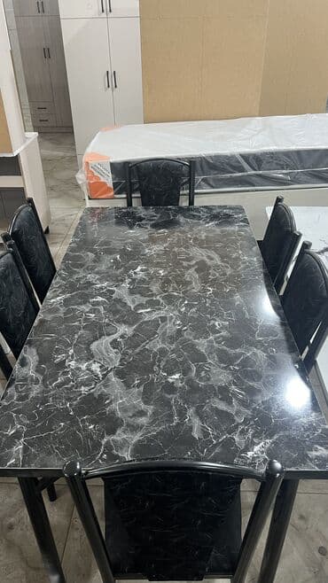 б у стол со стульями для кухни: Кухонный стол и стул, Новый, Платная доставка — 8