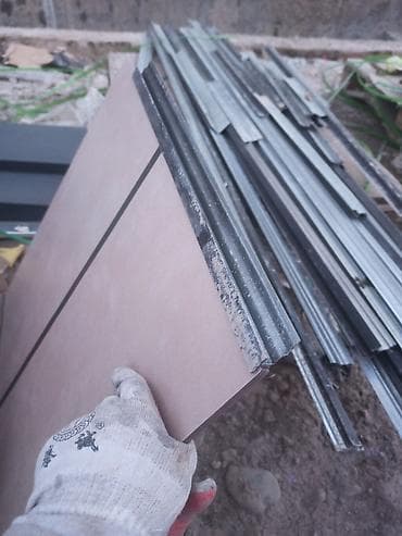 кафель местный: Назначение: Для стен, цвет - Бежевый, Матовое — 6