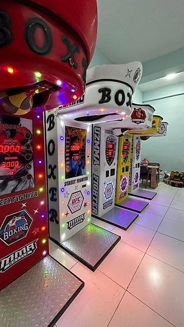 Готовый бизнес: Игровые автоматы «боксер» для развлекательных зон - Тип: напольные — 5