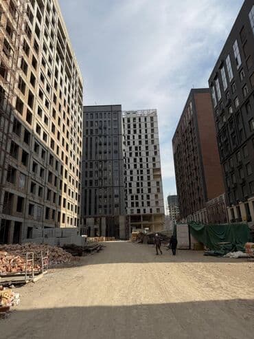 stroka.kg продажа квартир: 3 комнаты, 80 м², Элитка, 9 этаж, ПСО (под самоотделку) — 1