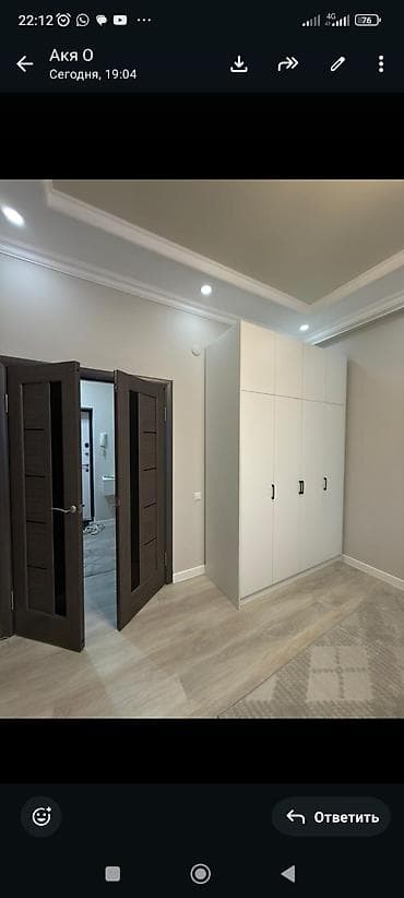 3комнатная квартиру: 2 комнаты, 46 м², Элитка, 2 этаж, Евроремонт — 10