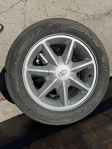 летний шины: Колеса в сборе 195 / 55 / R 15, Лето, Комплект, Легковые, Литые — 3