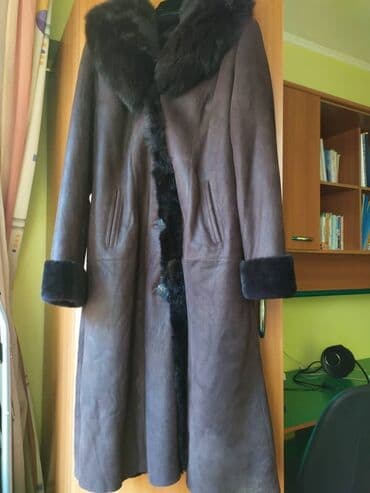 б у кожаный плащ: Дублёнка натуралка Турция отл.состояние.один раз одевали, коричневый — 1