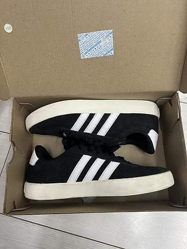 ризо: Мужские кроссовки, 37.5, Adidas, Б/у, цвет - Черный, Самовывоз — 2